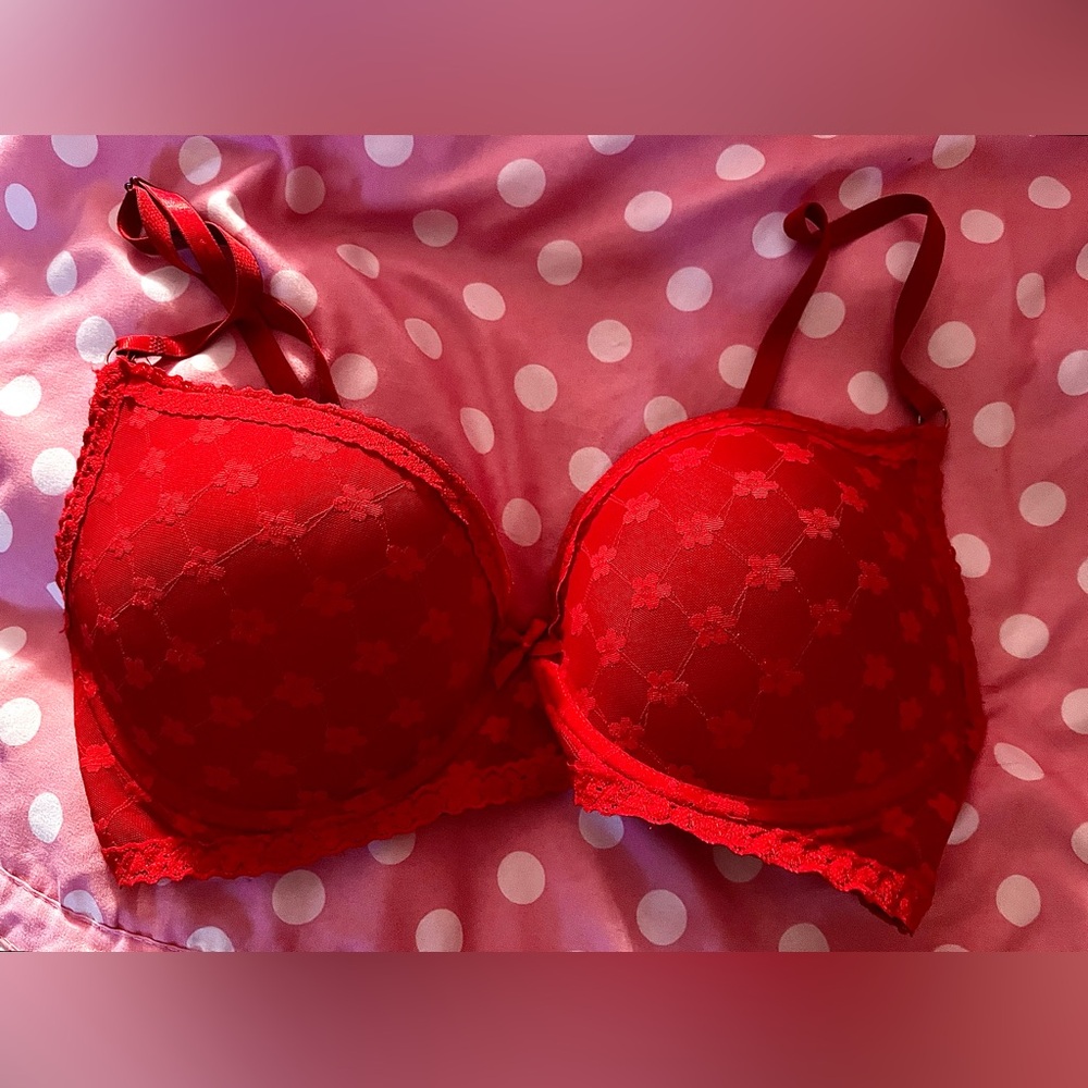 36C Chic Red Bra